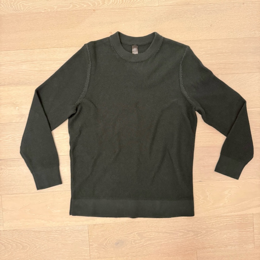 lululemon athletica Men's Dark Green Crewneck Sweater